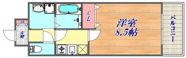 プリムローズの物件間取画像